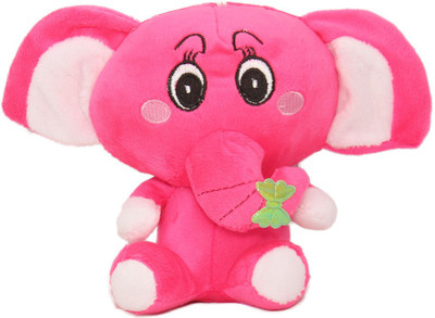 

Tickles Cute Pink Baby Elephant - 14 cm(Pink)