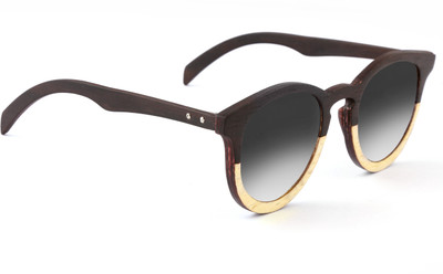 

tetewood Round Sunglasses(Multicolor)