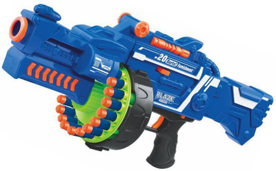 

Ratna International Blaze Storm Soft Bullet Gun Battle Game Battery Operated(Multicolor)