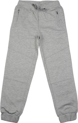 

People Regular Fit Boys Grey Trousers