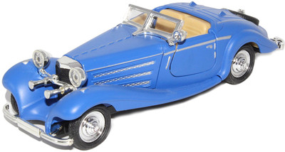 

Smiles Creation 1:28 Scale Mini Vintage Car with Super Look Pull Back Toy for Kids - Blue(Multicolor)