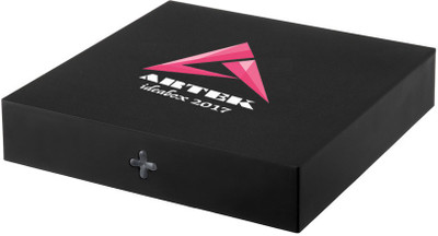 

Artek Ideabox 2017 Quad Core S905X 1GB RAM 8GB Memory Android 6.0 TV Box Mini PC Type X96 1 inch DVD Player(Black)