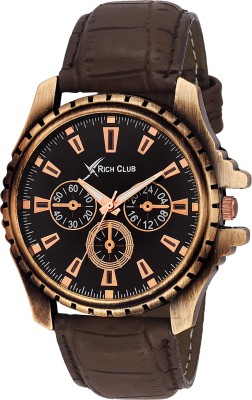 Rich Club RC-3106 Copper Antique Analog Watch  - For Men   Watches  (Rich Club)