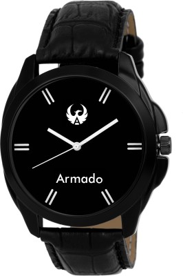 Armado AR-022 Trendy Black Analog Watch  - For Men   Watches  (Armado)
