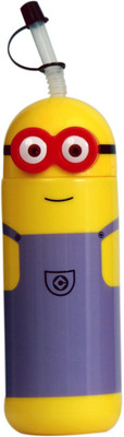 

FULLHOUZ Plastic Sipper 500 ml Water Bottle(Set of 1, Multicolor)