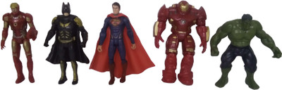 

kidoz kingdom AVENGERS ACTION FIGURS 5 IN 1(Multicolor)