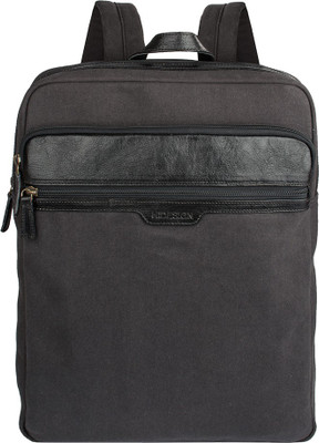 

Hidesign VIKING 02-CANVAS E.I GOAT-BRACKEN BLACK 20 L Backpack(Black)