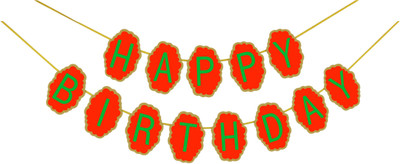 

KINGLMINGL HAPPY BIRTHDAY BANNER Banner(11 ft, Pack of 1)