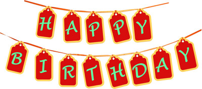 

KINGLMINGL HAPPY BIRTHDAY BANNER Banner(11 ft, Pack of 1)