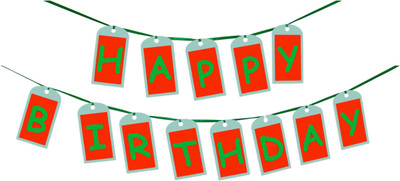 

KINGLMINGL HAPPY BIRTHDAY BANNER Banner(12.5 ft, Pack of 1)