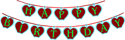 

KINGLMINGL HAPPY BIRTHDAY BANNER Banner(11 ft, Pack of 1)