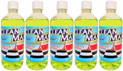Cleanmax (LIME) Disinfectant Lemon(500 ml, Pack of 5)