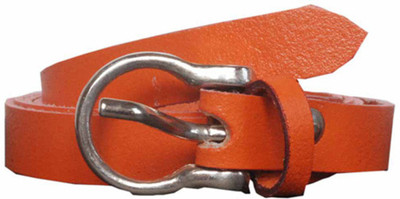 

Sondagar Arts Women Casual, Casual, Formal, Evening Orange Genuine Leather Belt
