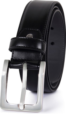 

FIFBI Men Formal Black Texas Leatherite Belt