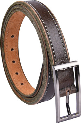 

BW Women Casual Green Genuine Leather Belt