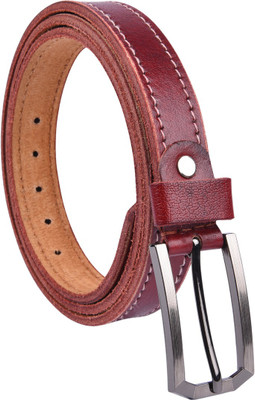 

BW Women Casual Red Genuine Leather Belt