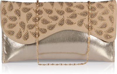 

Dice Party Gold Clutch