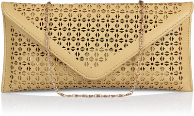 

Dice Party Beige Clutch