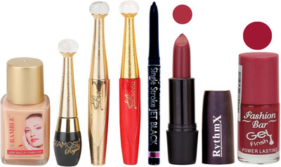 Ramble Women Choice Makeup Combo Kit(Set of 7)