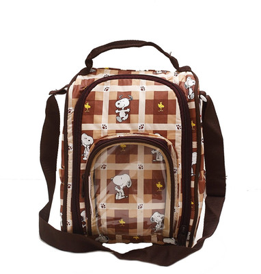 

Bazaar Pirates Snoopy Cute Tote Diaper Bag(Brown)