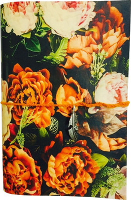 

Goonj Creations Regular Diary(Handmade Diary Floral Print (8'by5.5' inch ), Multicolor)
