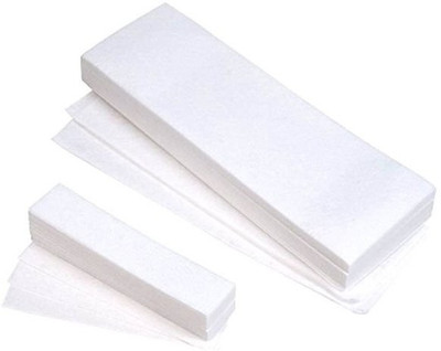 

Kelley Non-Woven Professional Body Hair Removal Wax Strip 100 Pieces(White) Strips(200 g, Set of 2)