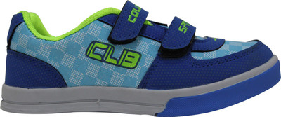 

Columbus Boys & Girls Velcro Running Shoes(Multicolor, White royal blue