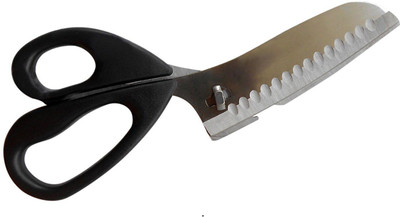 

Aodemei Stainless Steel All-Purpose Scissor(Black, Pack of 1)