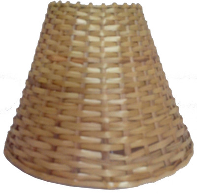 

RDC 8" Round Cane - B22 Holder Ring Size Table Lamps Lamp Shade(Bamboo)
