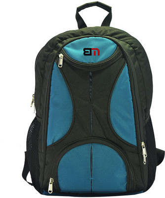 

BM 15.6 inch Expandable Laptop Backpack(Black), Teal blue