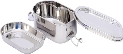 

VISHNU KAR LUNCH 1 Containers Lunch Box(500 ml), Steel