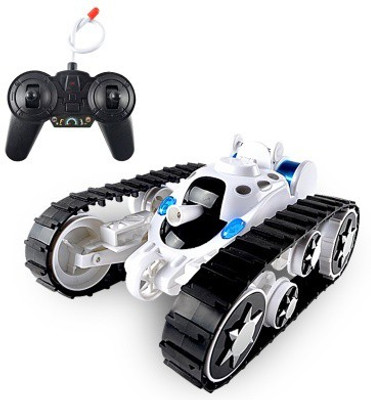 

Emob Space Rover Super Power 360° Rotating Remote Control Transform Battle Tank Car-W(Multicolor)
