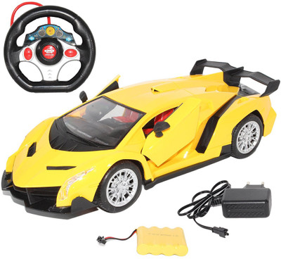 

Smiles Creation 1:16 Scale Famous Winner Racing Remote Control Car Toys for Kids(Yellow)