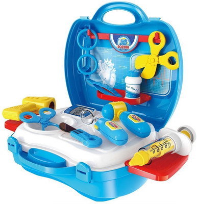 

Smiles Creation Bring along Medical Suitcase Set Toy for Kids - 18 Pcs