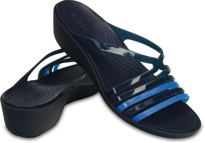 

Crocs Women Navy Wedges