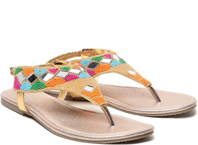 

Klaur Melbourne Women Gold Flats