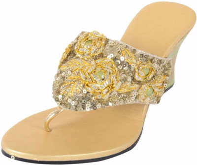 

Praags Women Gold Heels
