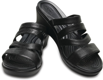 

Crocs Women Black Wedges
