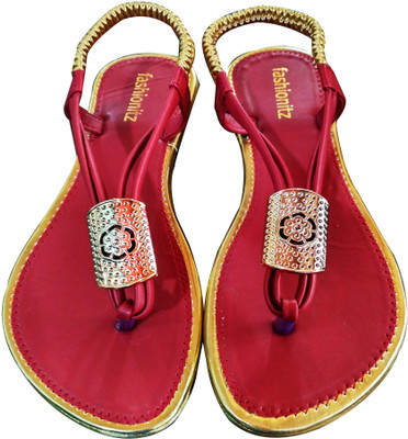 

Fashionitz Women Maroon Flats