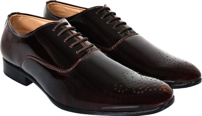 

Ambrogio Amore Lace Up For Men(Red, Cherry