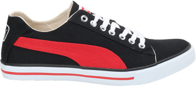 Puma Hip Hop 5 DP Sneakers For Men(Black, Red, Puma black-high risk red