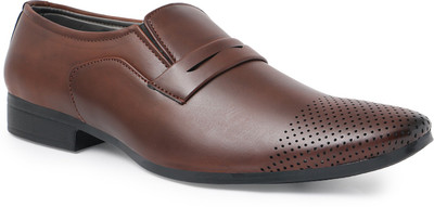 

Shoe Fit Slip On For Men(Brown