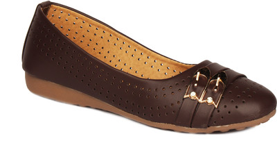 

11e Ladies/ Girl's/ Women Casual Belly Bellies For Women(Brown)