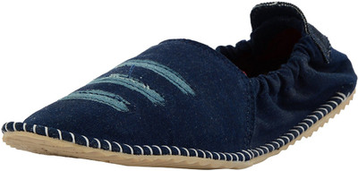 

Da-Dhichi LT-23 BLUE DENIM Mojaris For Men(Blue