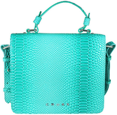 

Cross Women Green PU Sling Bag