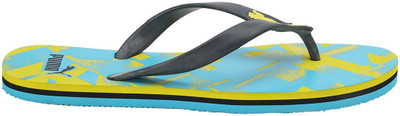 

Puma Flip Flops, Blue atoll-safety yellow