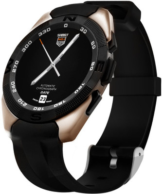 

SYL Yezz Andy C5QL Golden Smartwatch(Black Strap Free Size)