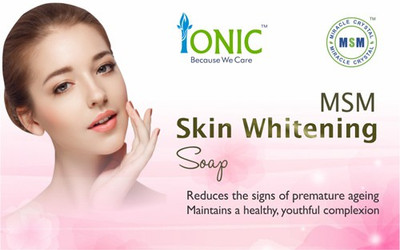 

Ionic MSM Skin Whitening Soap(75 g)