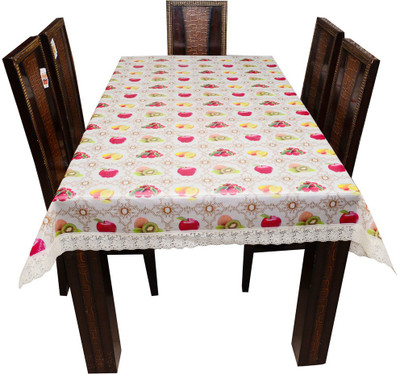 

The Trendy Printed 8 Seater Table Cover(Multicolor, PVC)