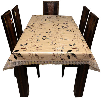 

The Trendy Printed 6 Seater Table Cover(Multicolor, PVC)